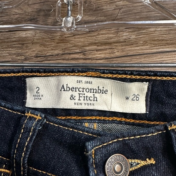 Abercrombie & Fitch Blue Skinny Jeans with Jems - Picture 4 of 5